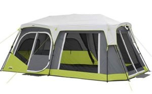 Core 12 person 2 room tent with instant setup