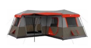 Ozark Trail 12 Person Tent with 3 rooms