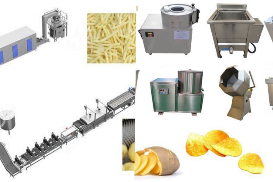 fries production line for sale